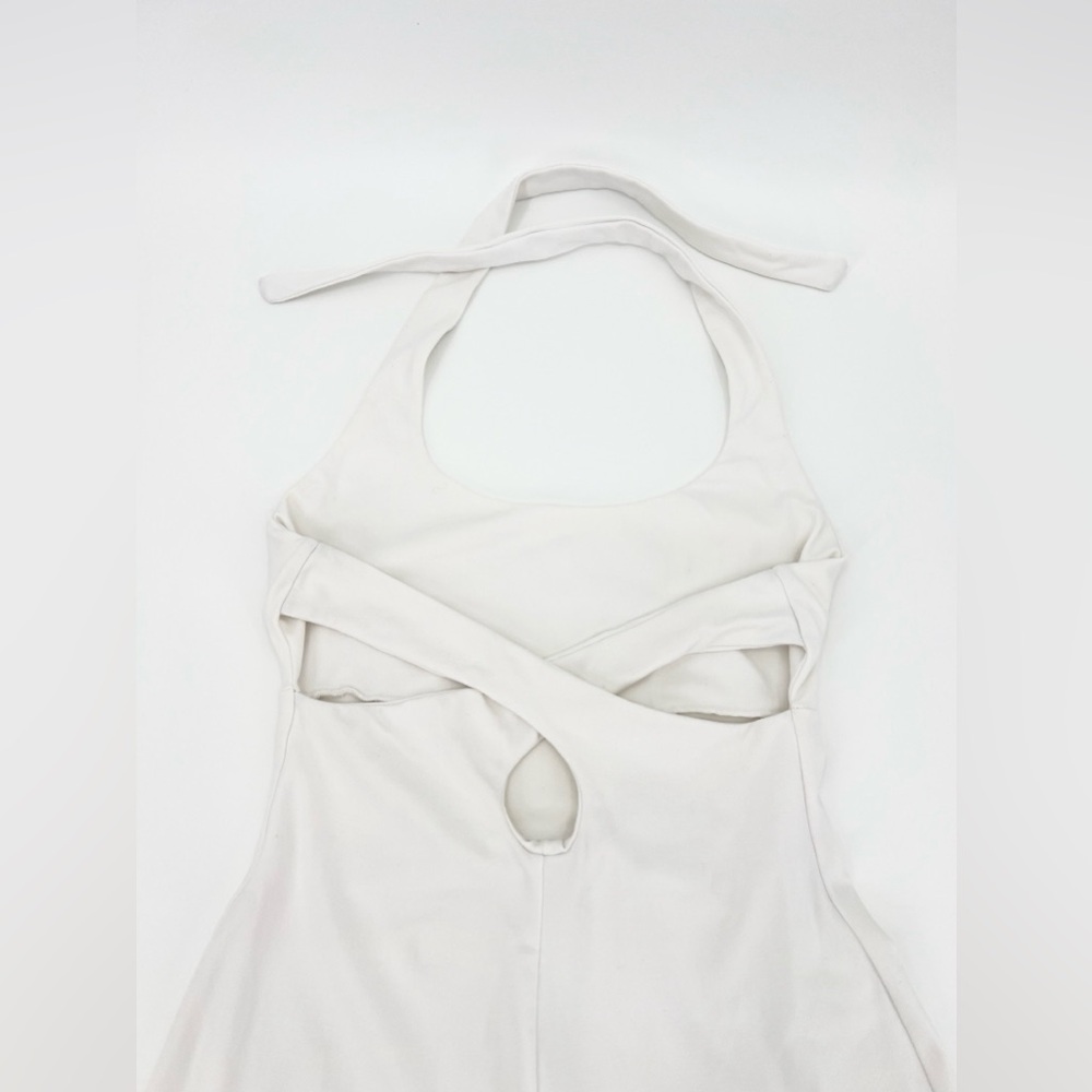 Susana Monaco White Backless Halter Dress Size XS - Picture 10 of 14